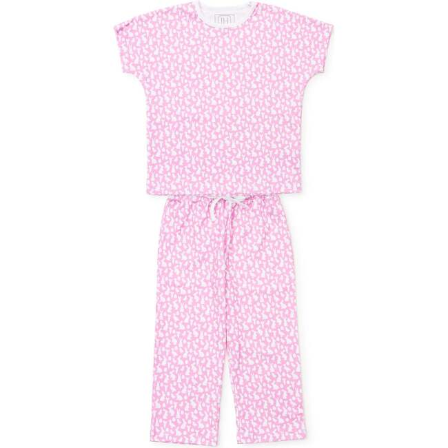 Merrick Girls' Pant Set, Easter Time Pink