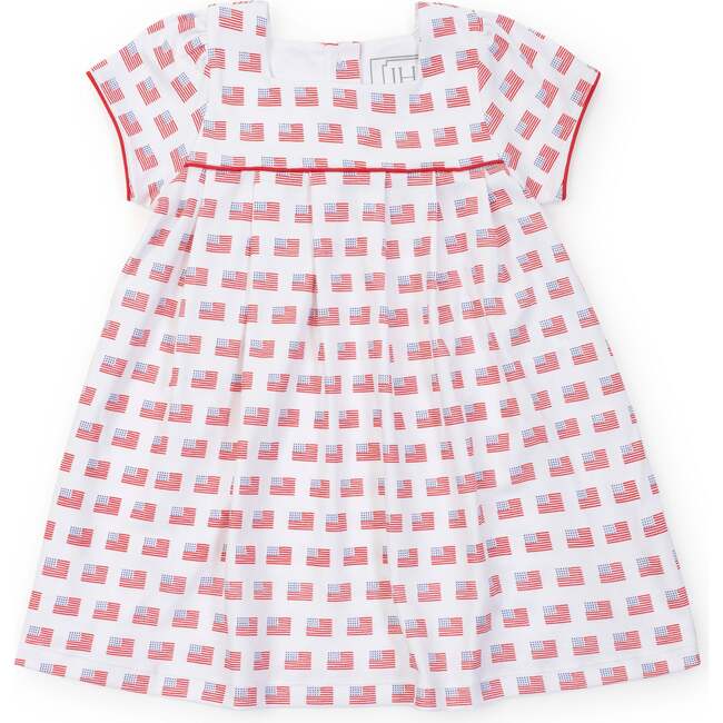 Lizzy Girls' Dress, American Flag