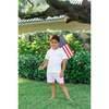 Walker Boys' Short Set, American Flag - Mixed Apparel Set - 2