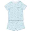 Charles Boys' Short Set, Sandcastles Blue - Mixed Apparel Set - 1 - thumbnail