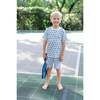 Charles Boys' Short Set, Pickleball Blue - Mixed Apparel Set - 3