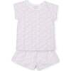 Emery Short Set, Florida Sand Crabs Pink - Mixed Apparel Set - 1 - thumbnail