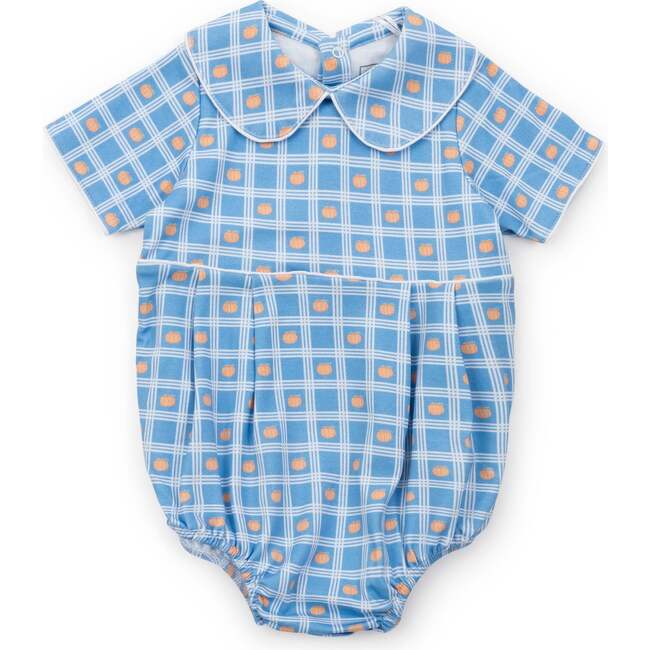 Palmer Boys' Bubble, Pumpkin Plaid - Onesies - 1