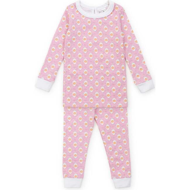 Ava Girls' Pajama Pant Set, Pretty Pumpkins - Pajamas - 1
