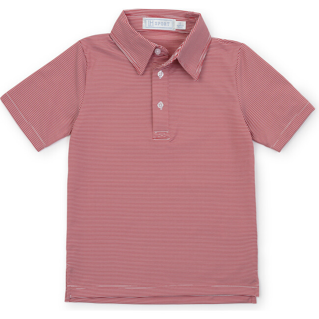 Will Performance Polo Shirt - Red Stripes
