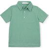 Will Performance Polo Shirt - Green Stripes - Polo Shirts - 1 - thumbnail