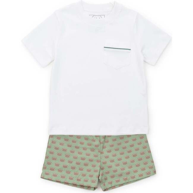 Hudson Boys' Short Set, Football - Mixed Apparel Set - 1