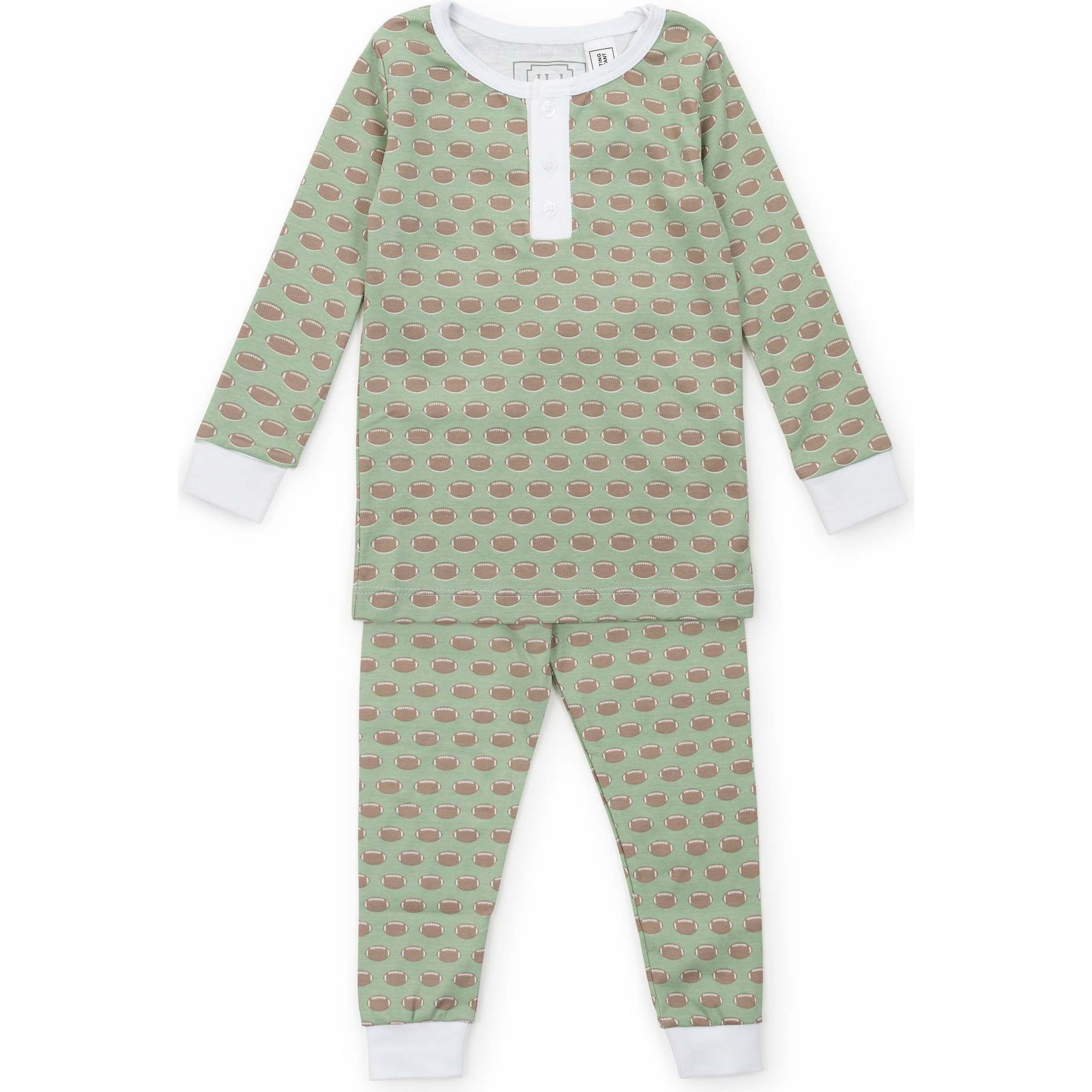 Jack Boys' Pajama Pant Set, Football - Pajamas - 1