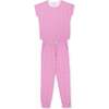 Melanie Women's Pajama Jogger Pant Set, I Heart You Pink - Pajamas - 1 - thumbnail