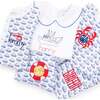 Parker Zipper Pajama, Bayside Boats - Footie Pajamas - 5