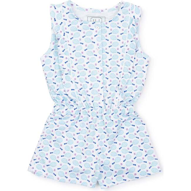 Lola Girls' Romper, Tennis Match Pink