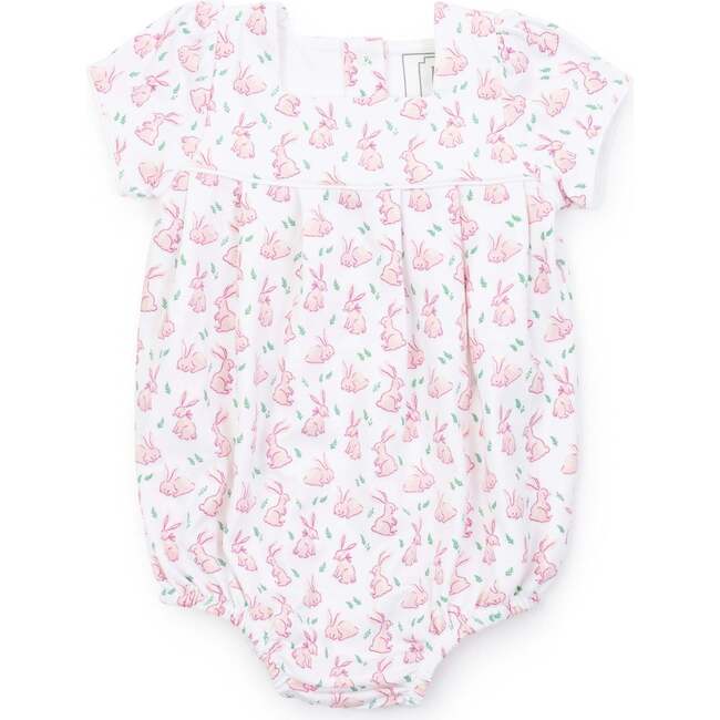 Charlotte Girls' Bubble, Bunny Hop Pink - Onesies - 1