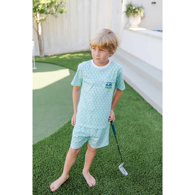 Charles Boys' Short Set, Golf Putting Green - Mixed Apparel Set - 4