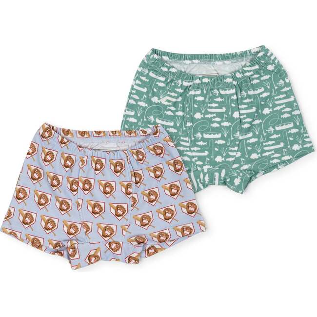 James Boys' Underwear Set - Gone Fishing/Batter Up Baseball - Underwear - 1