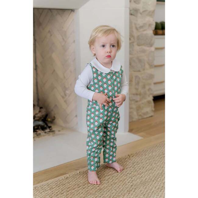 Harrison Boys' Woven Longall - Hey Santa - Rompers - 3
