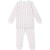 Ava Girls' Pajama Pant Set - Bunny Tails Pink - Pajamas - 1 - thumbnail