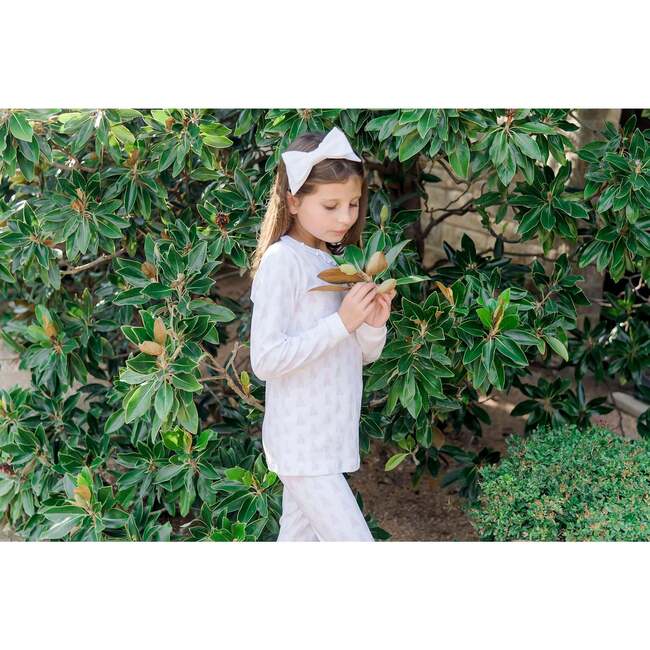 Ava Girls' Pajama Pant Set - Bunny Tails Pink - Pajamas - 4