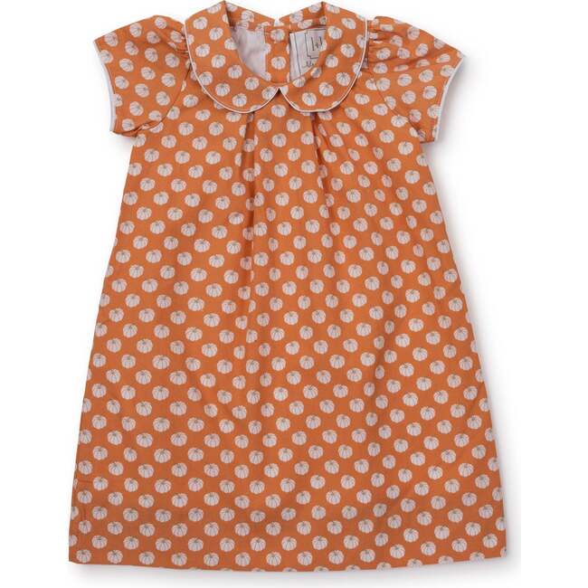 Kate Girls' Woven Dress, Fall Pumpkins - Dresses - 1