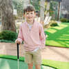 Sam Quarter Zip Pullover, Orange Stripes - Jackets - 2