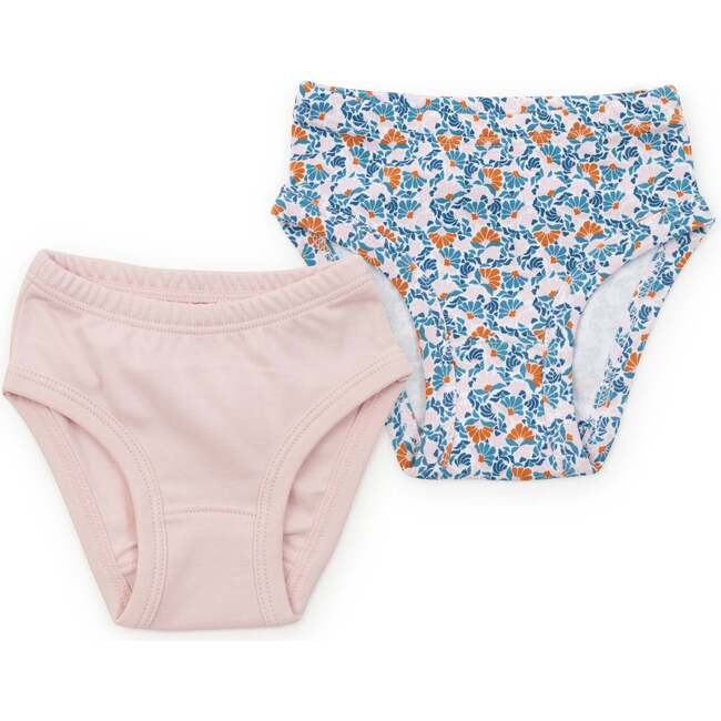 Lauren Girls' Underwear Set, Autumn Blooms/Light Pink - Underwear - 1