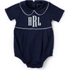 Palmer Boys Pima Cotton Bubble, Navy - Onesies - 4