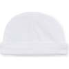 Pima Cotton Baby Hat, White - Hats - 1 - thumbnail