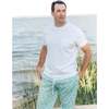 Charles Men's Shortsleeve Pocket T-shirt, White - T-Shirts - 2