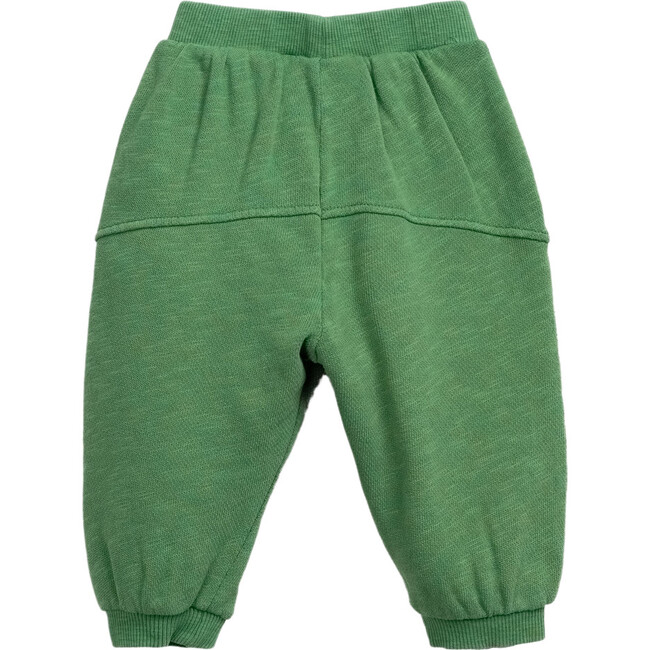 Fleece Pants, Green - Pants - 2