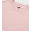 Relaxed Cotton T-Shirt, Rose - T-Shirts - 5