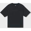 Relaxed Cotton T-Shirt, Washed Grey - T-Shirts - 1 - thumbnail