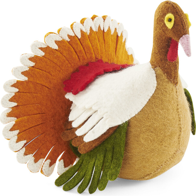 Handmade Decorative Turkey Hand Felted Wool