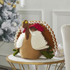 Handmade Decorative Turkey Hand Felted Wool - Accents - 2