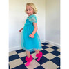Mini Princess Dress, Blue - Dresses - 3