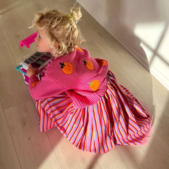 Tangerine Cardigan, Pink - Cardigans - 2