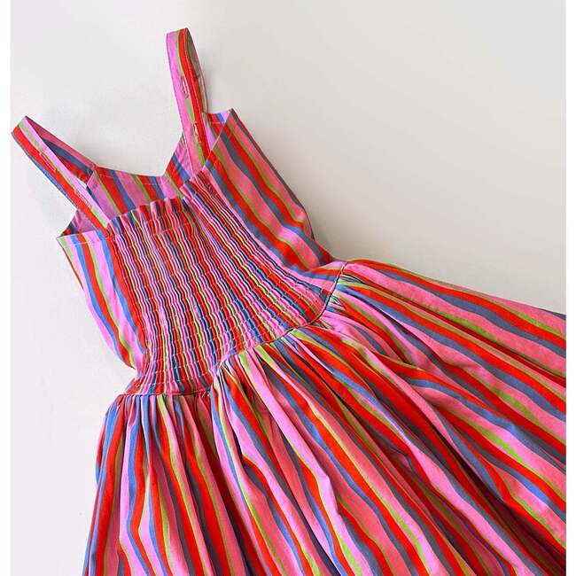 Rainbow Twirl Dress, Stripes - Dresses - 3