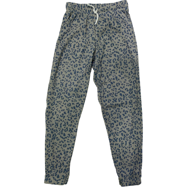 Grey Cheetah Joggers