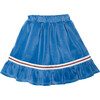 Velour Sunday Skirt in Blue Note - Skirts - 1 - thumbnail