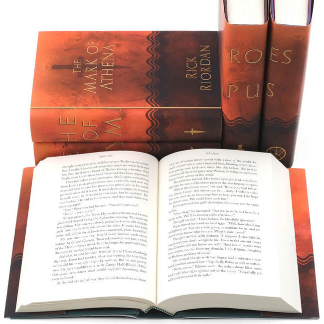 The Heroes of Olympus Book Set - Books - 4