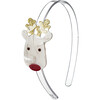 Reindeer Pearlized Cream Headband - Headbands - 1 - thumbnail