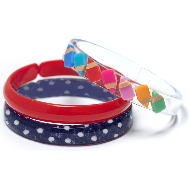 Pencils Vibrant Colors Bangles