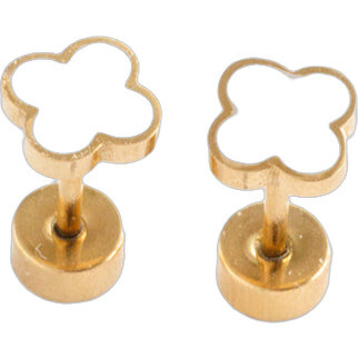 Quatrefoil Stud Earrings