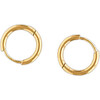 Thin Gold Hoop 8mm Earrings - Earrings - 1 - thumbnail