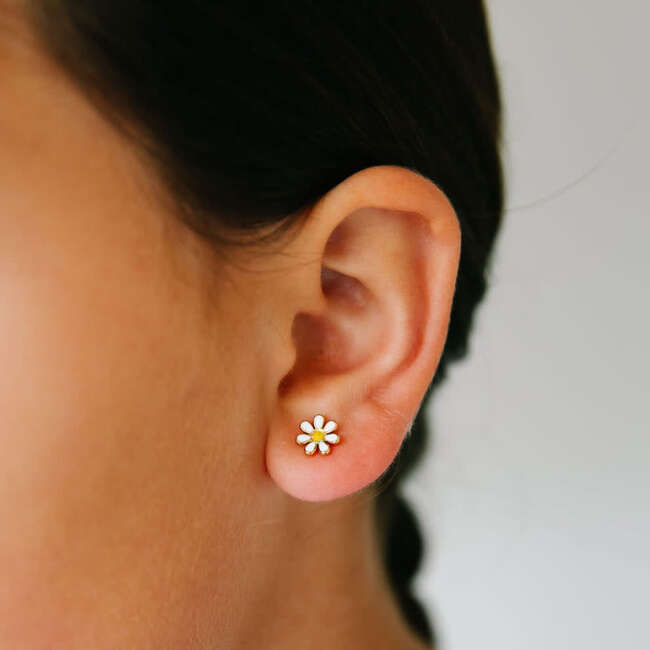 Daisy Stud Earrings - Earrings - 2