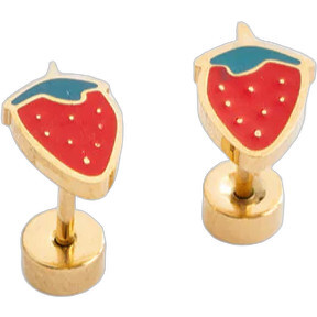 Strawberry Stud Earrings