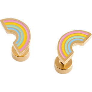 Pastel Rainbow Stud Earrings