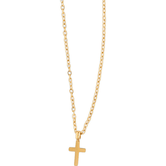 Cross Pendant Necklace - Earrings - 1