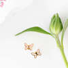 Enamel Butterfly Stud Earrings - Earrings - 4