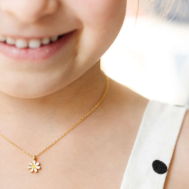 Daisy Pendant Necklace - Earrings - 3