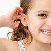 Cross Stud Earrings, Gold - Earrings - 3