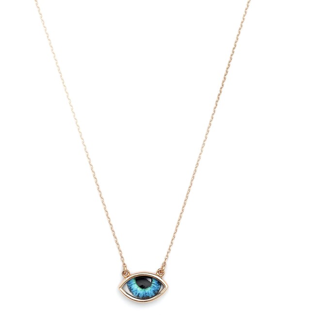 Kids Mikki Blue Eye Necklace